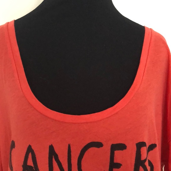 Oversized Short Sleeve Horoscope Tee - Picture 2 of 6